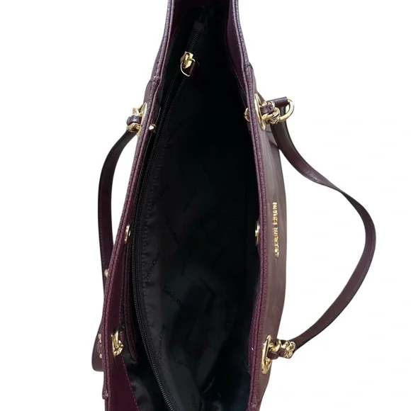 Calvin Klein Deep Burgundy Tote - Picture 3 of 3